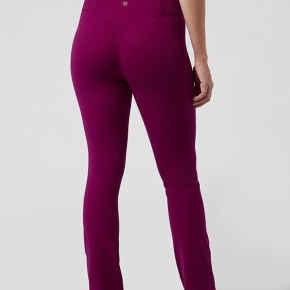 NWT Athleta Elation Straight Leg Pant - Exotic Fuchsia - Picture 3 of 12